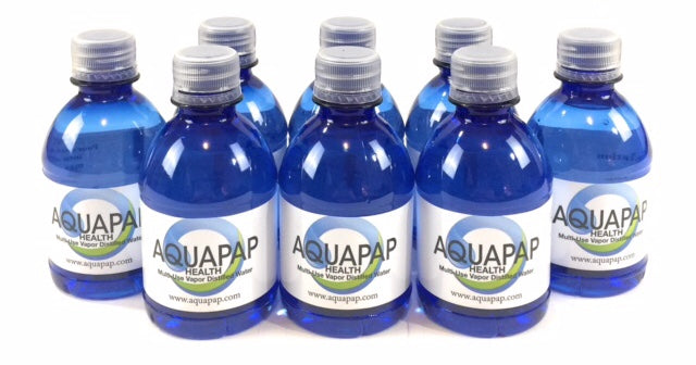 Facial Steaming Vapor Distilled Water 8-pack (8 oz.)