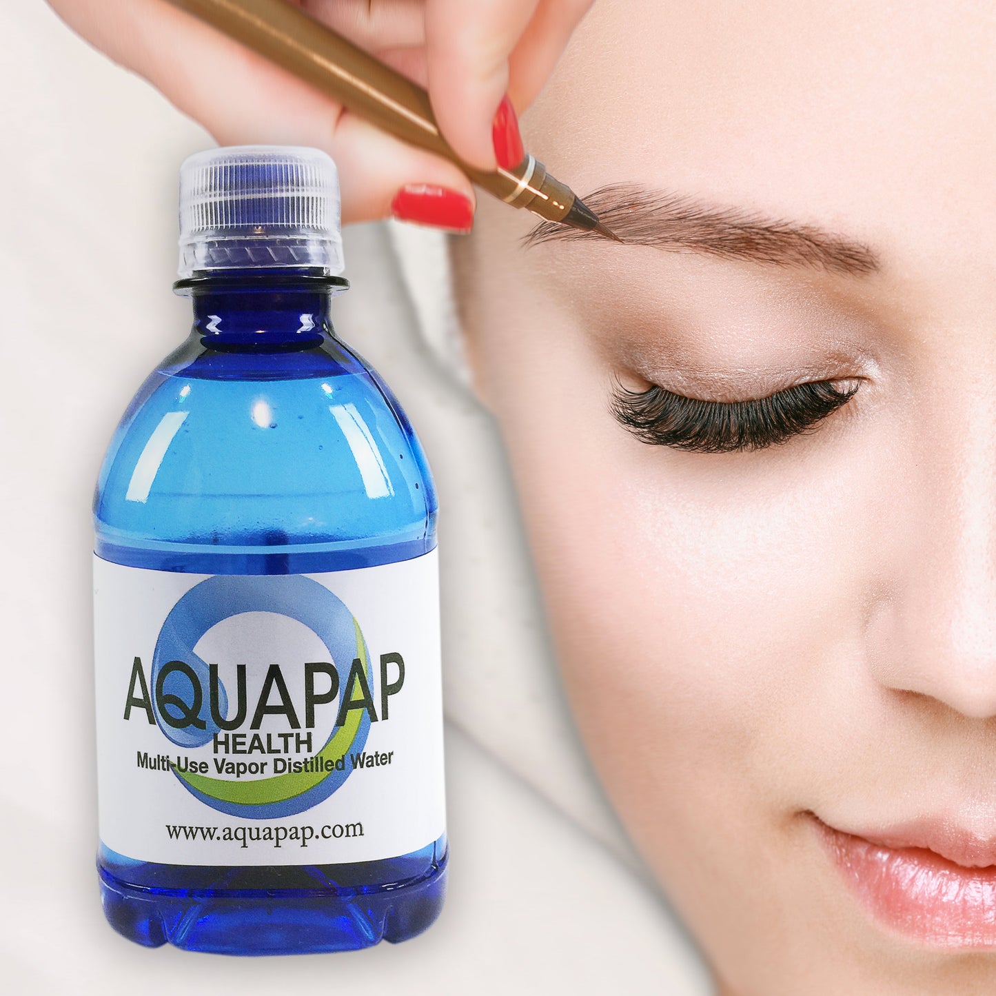 Microblading Aftercare Vapor Distilled Water 8-Pack (8 oz.)
