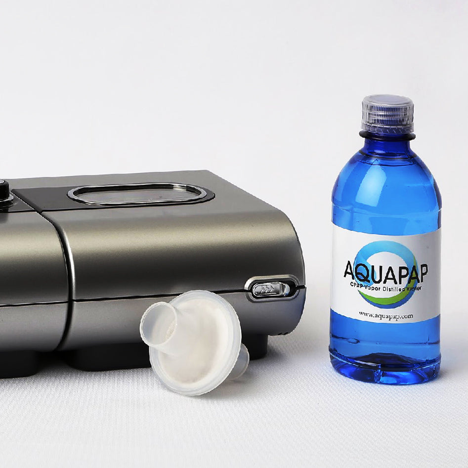 AQUAPAP CPAP Vapor-Distilled Water 10-pack (12 oz.) FREE SHIPPING