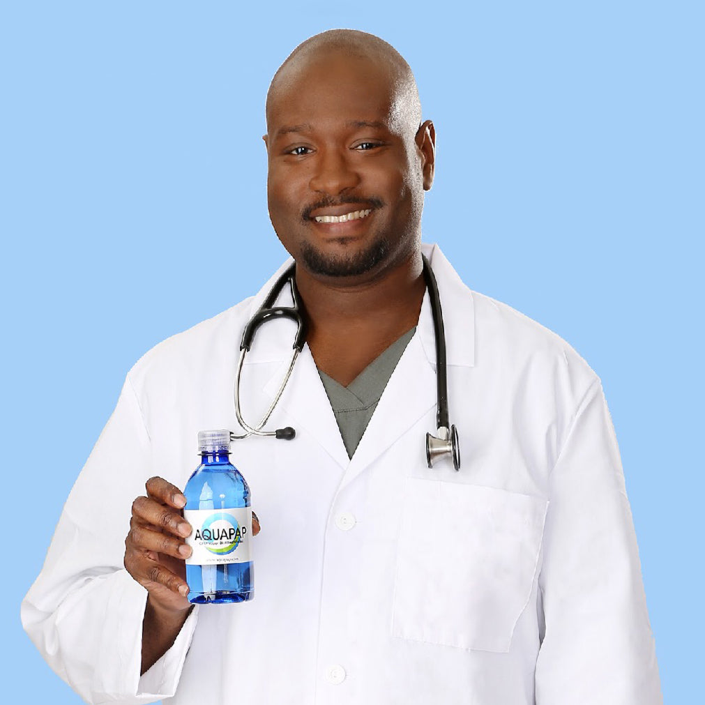 AQUAPAP CPAP Water 8-Pack 12 Ounce Bottles FREE SHIPPING