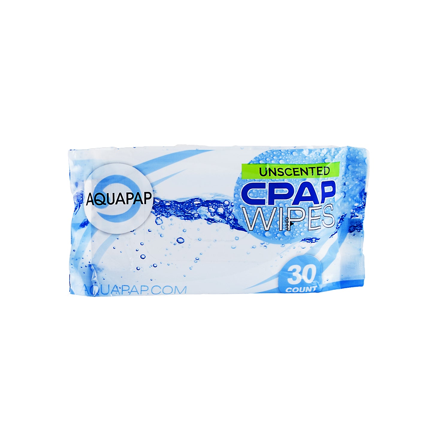 AQUAPAP CPAP Wipes Unscented Fresh Pack 1 Month Supply (30 count)