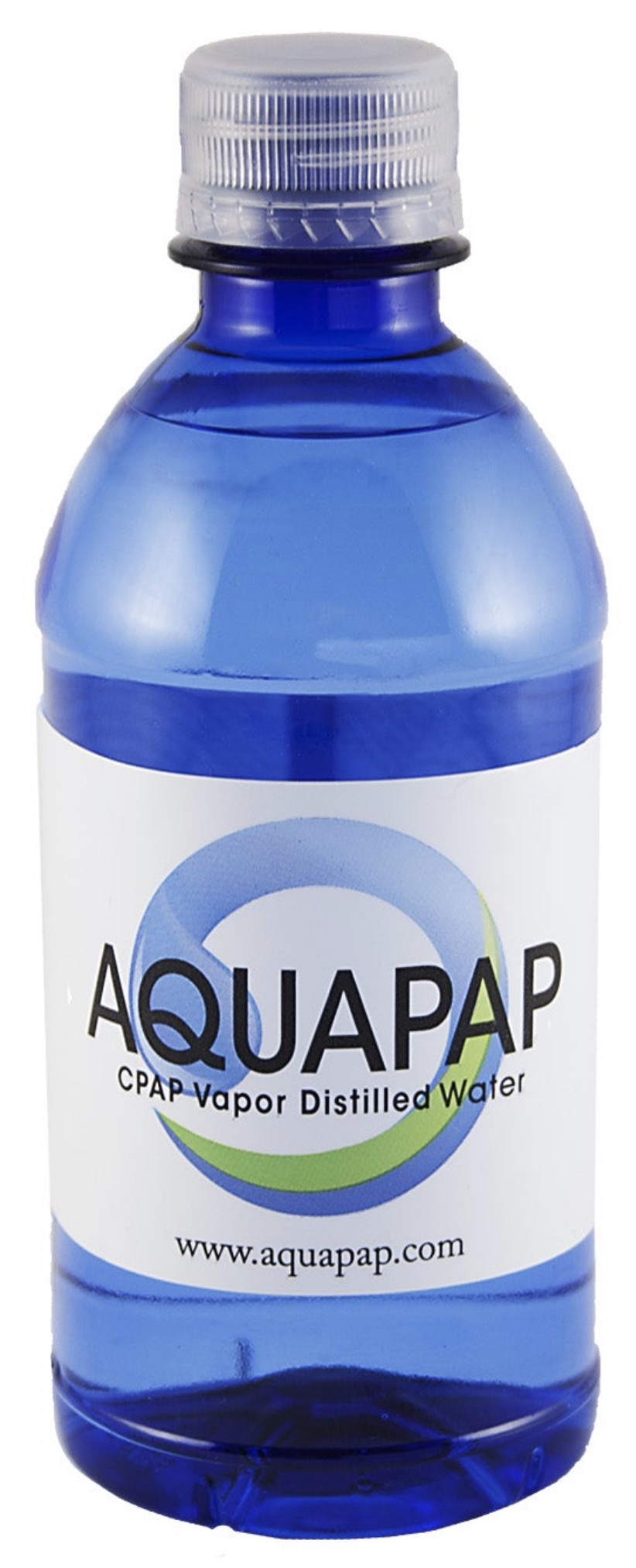 aquapap 8oz bottle of distilled water